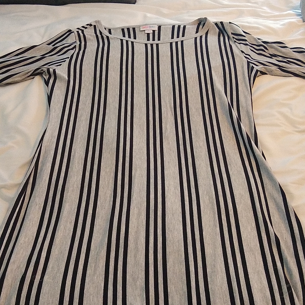 LuLaRoe vertical stripped julia